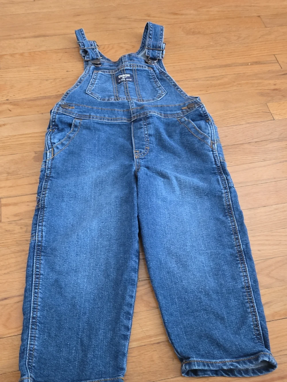 OshKosh B'gosh Blue Denim 4t toddler Overalls